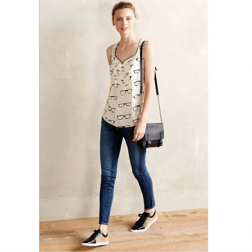 🕶️ Anthropologie Maeve Amory glasses tank - Picture 2 of 6